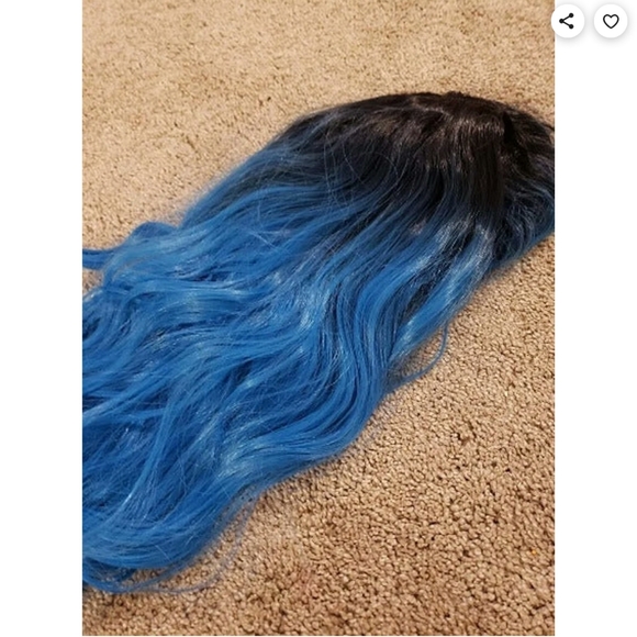 Hombre Blue Beauty Full Wig